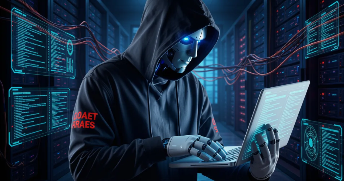 Inteligência artificial e cibercrime como hackers estão usando IA para atacar